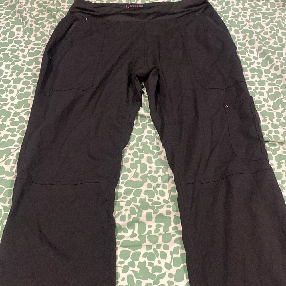 Black scrub bottoms